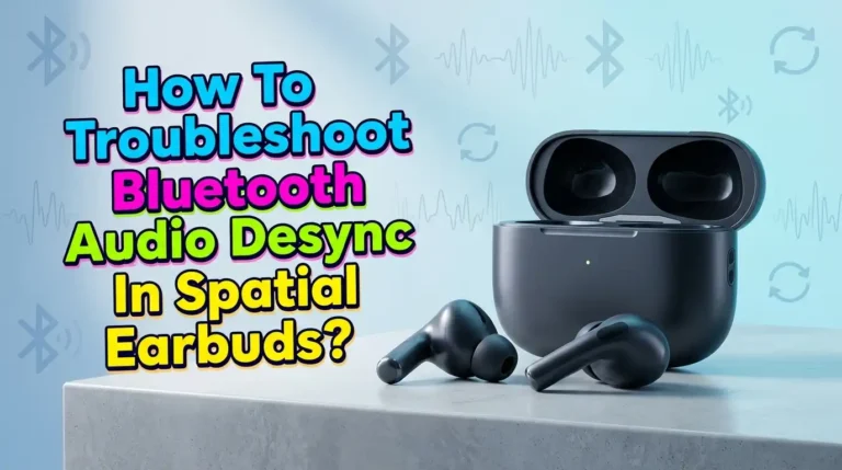 How To Troubleshoot Bluetooth Audio Desync In Spatial Earbuds?