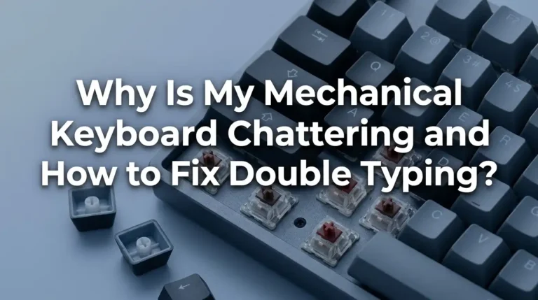 Why Is My Mechanical Keyboard Chattering and How to Fix Double Typing?