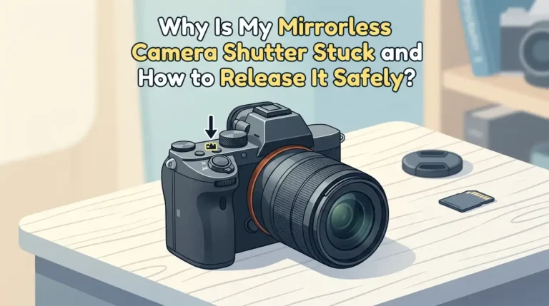 Why Is My Mirrorless Camera Shutter Stuck and How to Release It Safely?
