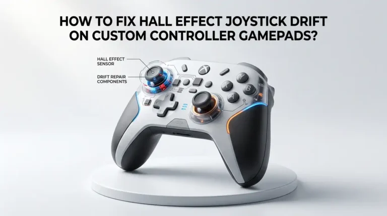 How To Fix Hall Effect Joystick Drift On Custom Controller Gamepads?