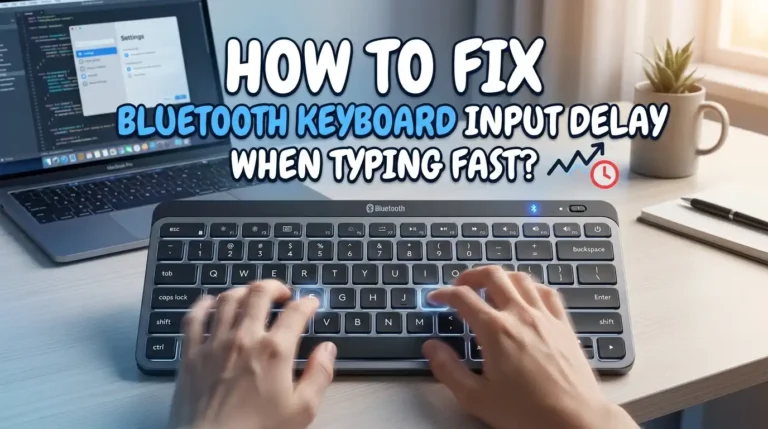 How To Fix Bluetooth Keyboard Input Delay When Typing Fast?