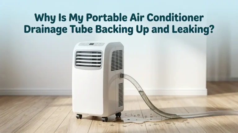 Why Is My Portable Air Conditioner Drainage Tube Backing Up and Leaking?