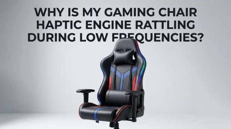 Why Is My Gaming Chair Haptic Engine Rattling During Low Frequencies?