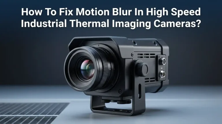 How To Fix Motion Blur In High Speed Industrial Thermal Imaging Cameras?