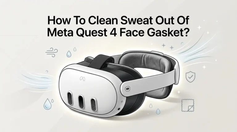 How To Clean Sweat Out Of Meta Quest 4 Face Gasket?
