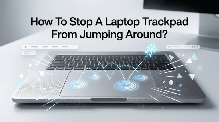 How To Stop A Laptop Trackpad From Jumping Around?