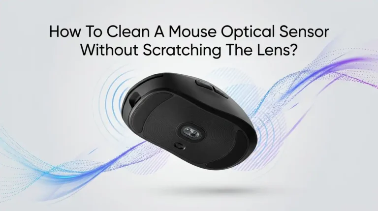 How To Clean A Mouse Optical Sensor Without Scratching The Lens?