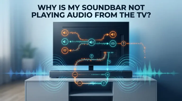 Why Is My Soundbar Not Playing Audio From The TV?