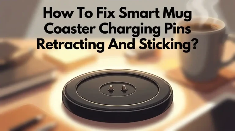 How To Fix Smart Mug Coaster Charging Pins Retracting And Sticking?