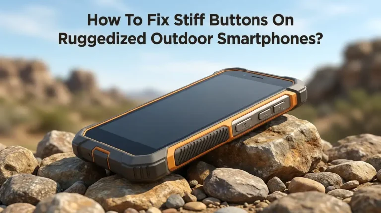 How To Fix Stiff Buttons On Ruggedized Outdoor Smartphones?