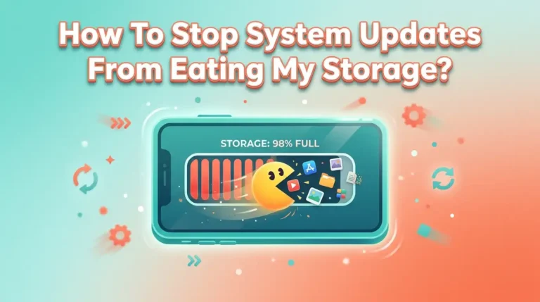 How To Stop System Updates From Eating My Storage?