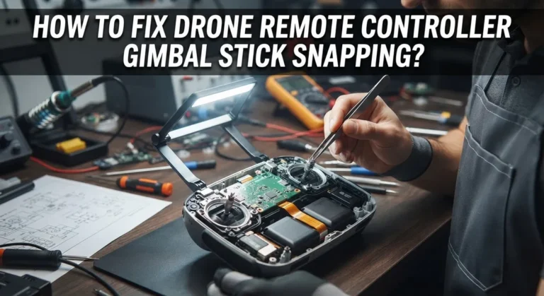 How To Fix Drone Remote Controller Gimbal Stick Snapping?