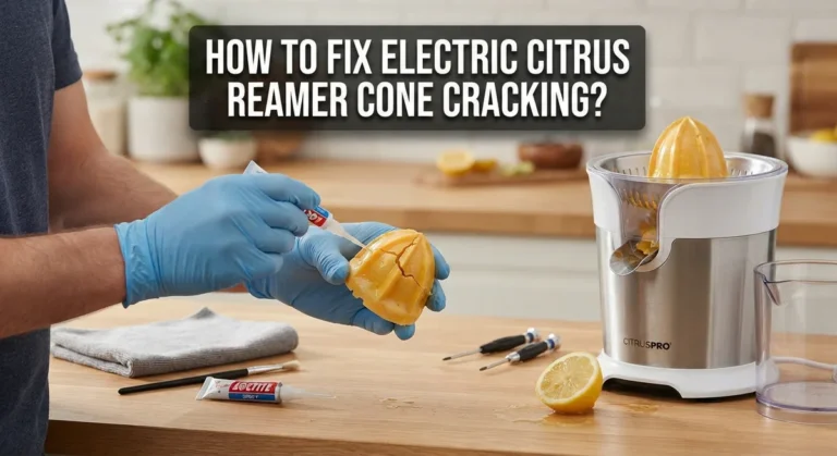 How To Fix Electric Citrus Juicer Reamer Cone Cracking?