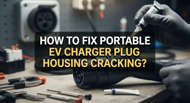 How To Fix Portable EV Charger Plug Housing Cracking?