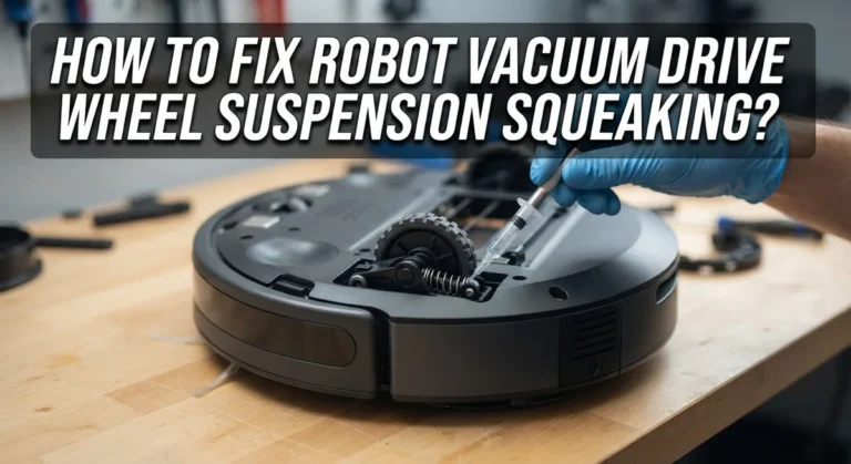 How To Fix Robot Vacuum Drive Wheel Suspension Squeaking?