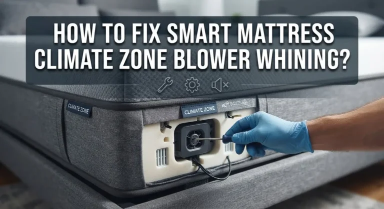How To Fix Smart Mattress Climate Zone Blower Whining?
