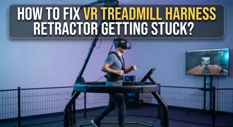 How To Fix VR Treadmill Harness Retractor Getting Stuck?