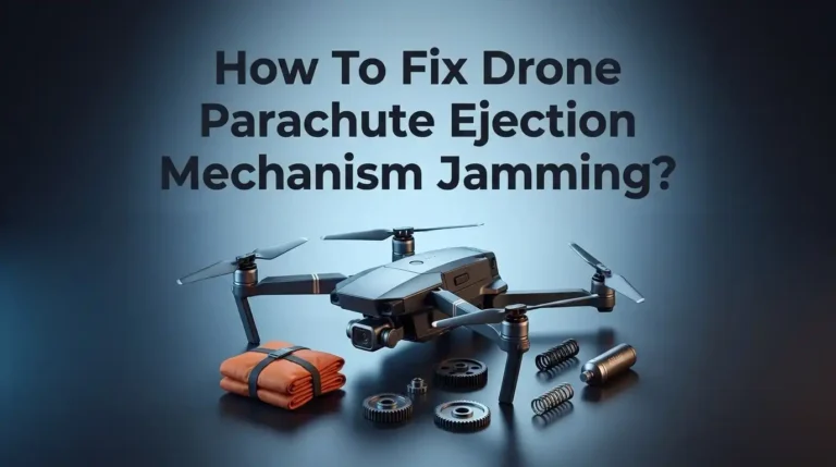How To Fix Drone Parachute Ejection Mechanism Jamming?